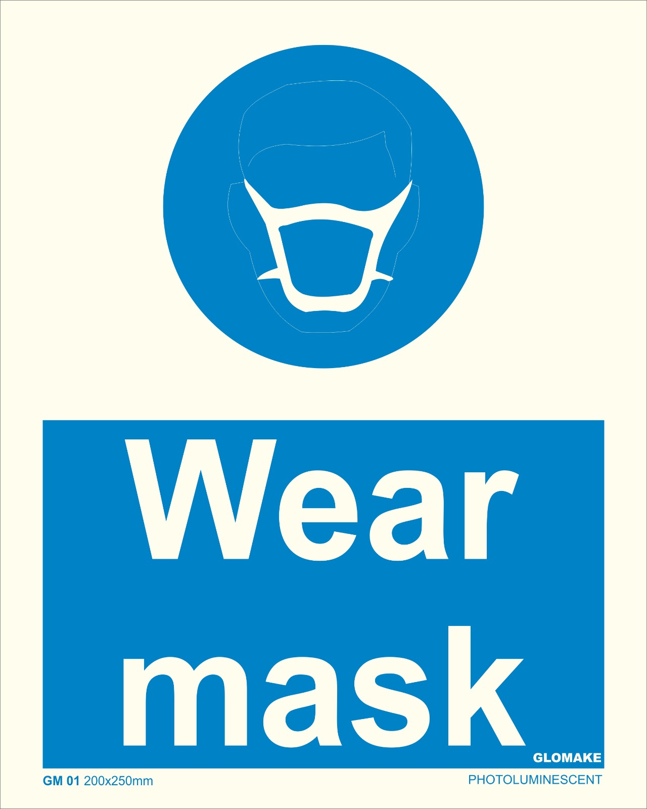 WEAR MASK
(GM 01)